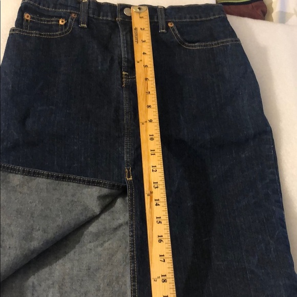 Polo Ralph Lauren Denim Pencil Skirt-size -2 - Picture 8 of 16